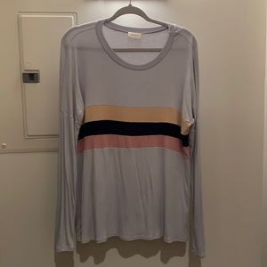 Oversized Soft October Long Sleeve Shirt